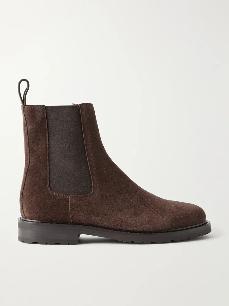 25 Chelsea suede ankle boots