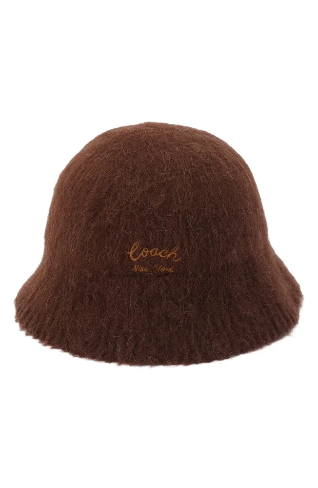 Fuzzy Knit Bucket Hat