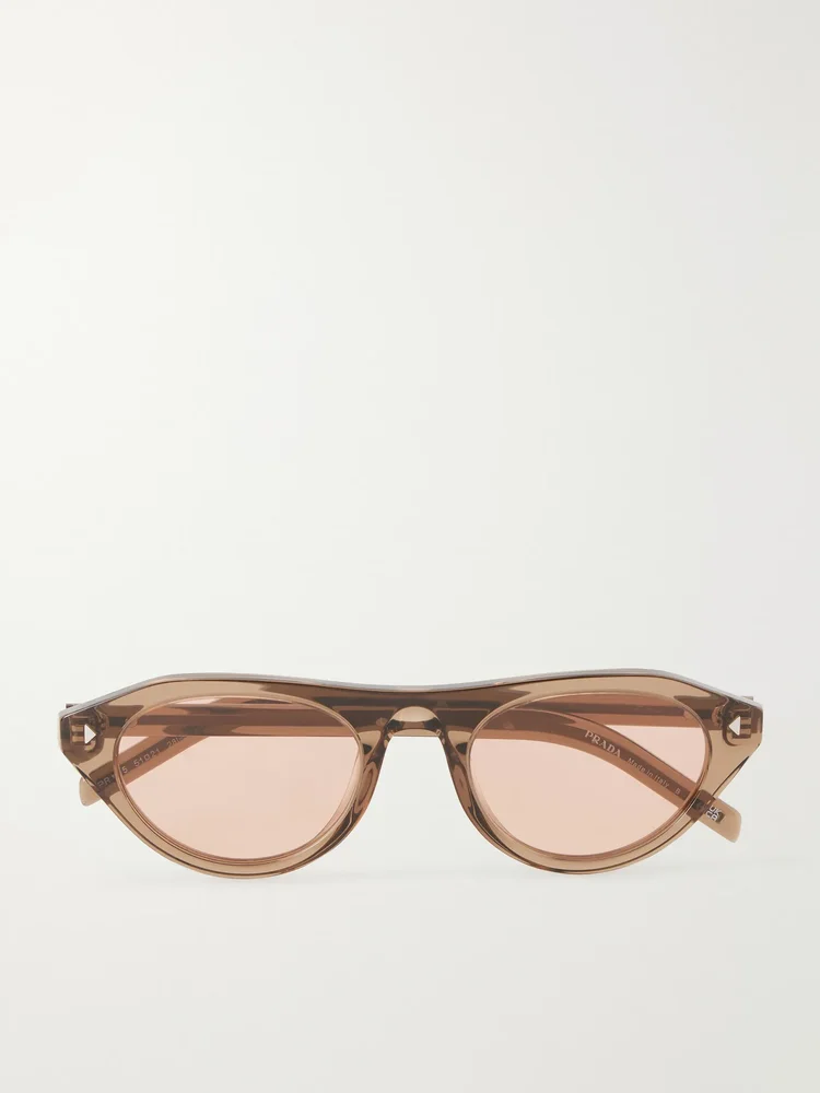 D-frame acetate sunglasses