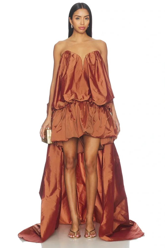 Arlene Draped Runway Gown