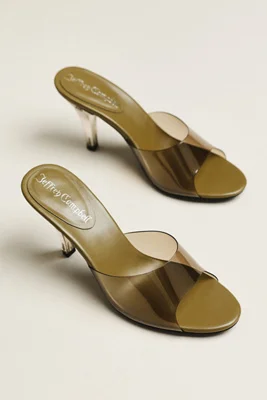 Clear Mule Heels