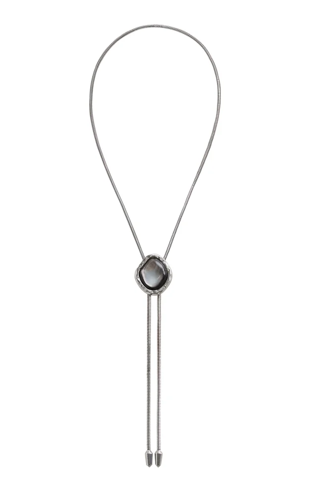 The Lola Grey Pearl Necklace