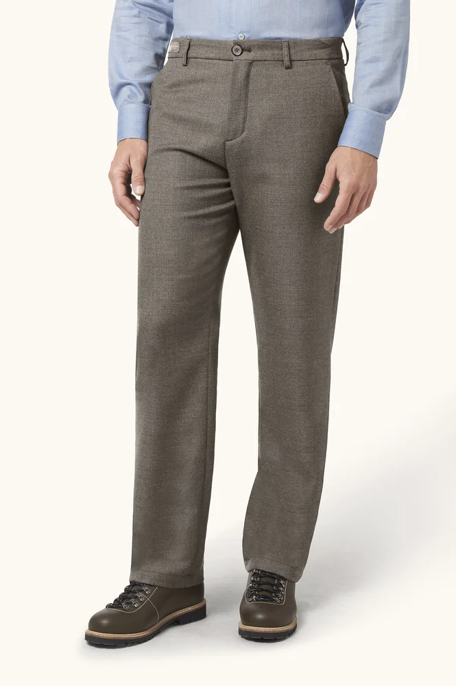 Bellagio Trousers in Wool Twill