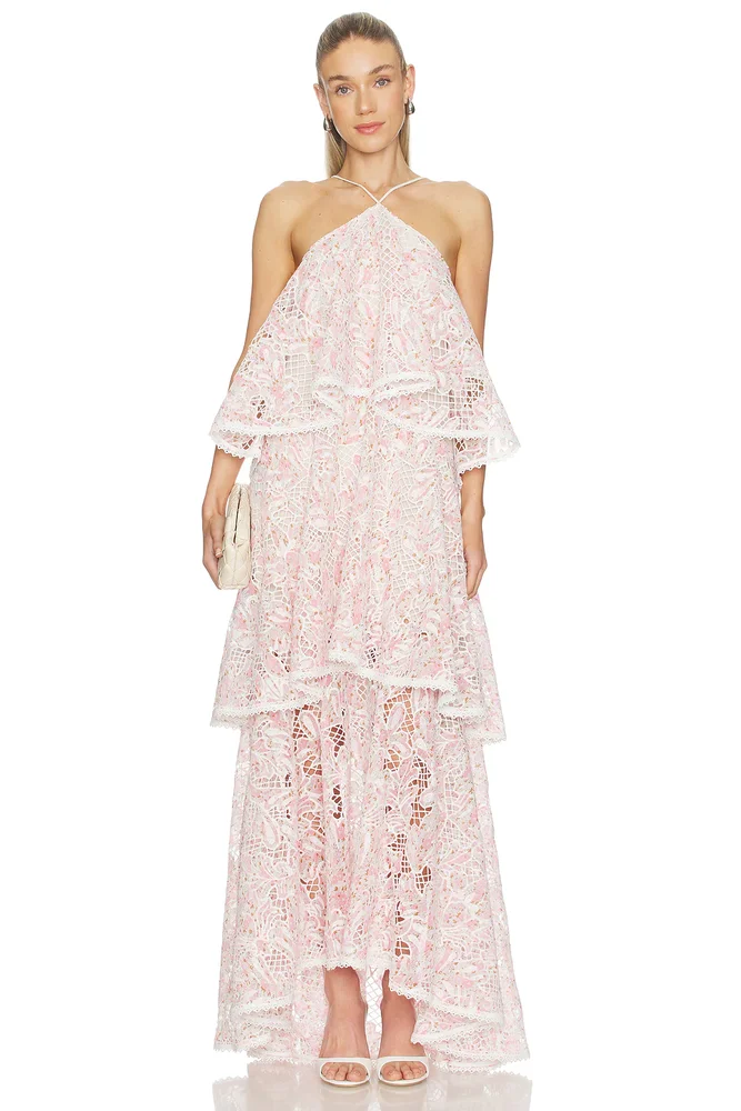 Valencia Tiered Gown