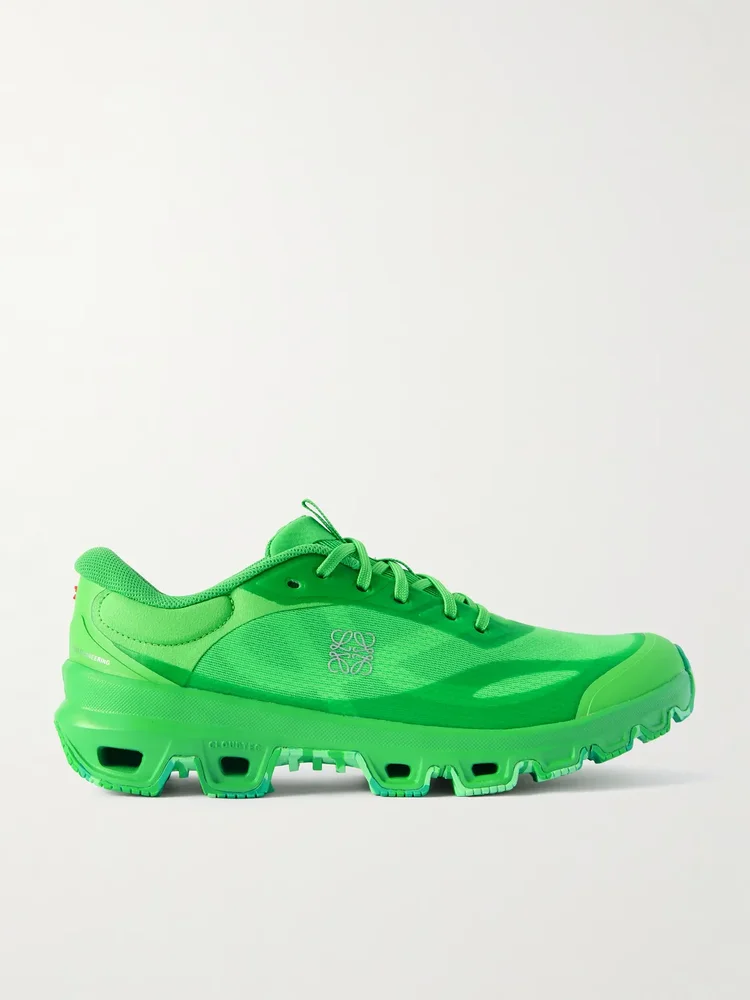 x On Cloudventure 2.0 Rubber-Trimmed Mesh Sneakers