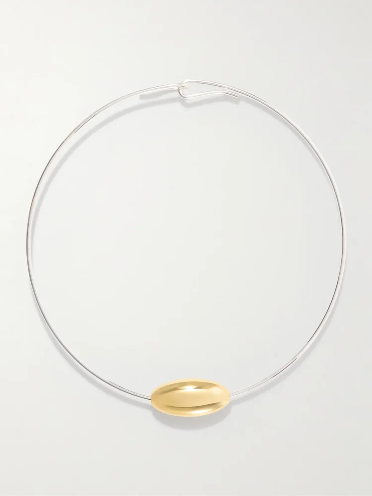 The Scarlet gold-plated silver necklace