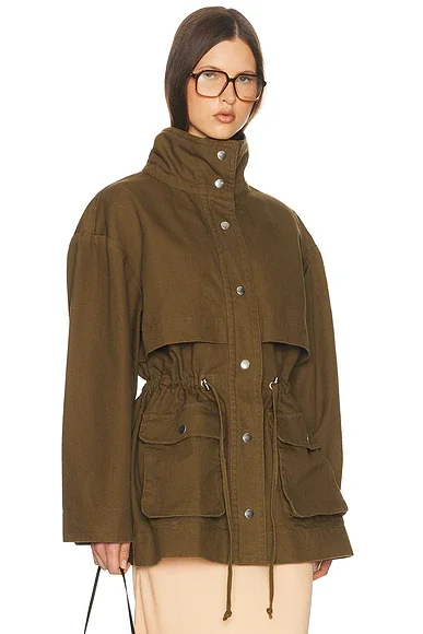 Garment Washed Utility Jacket