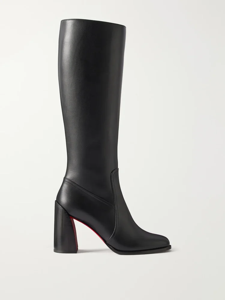 Iranina 85 leather knee boots