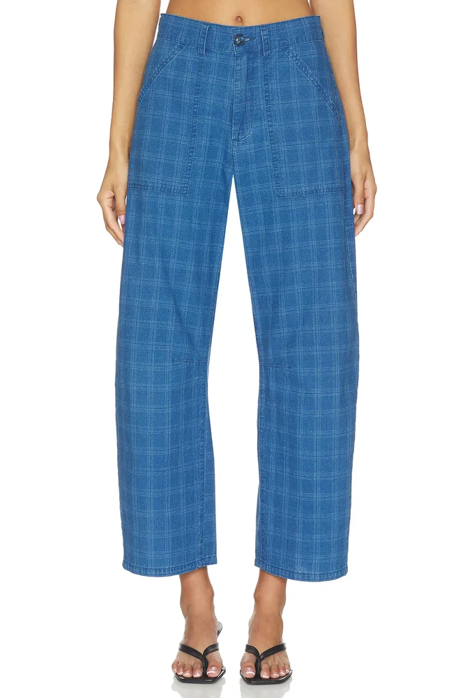 High-Rise Bootcut Trouser