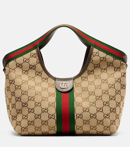 Gucci Giglio Small GG canvas tote bag