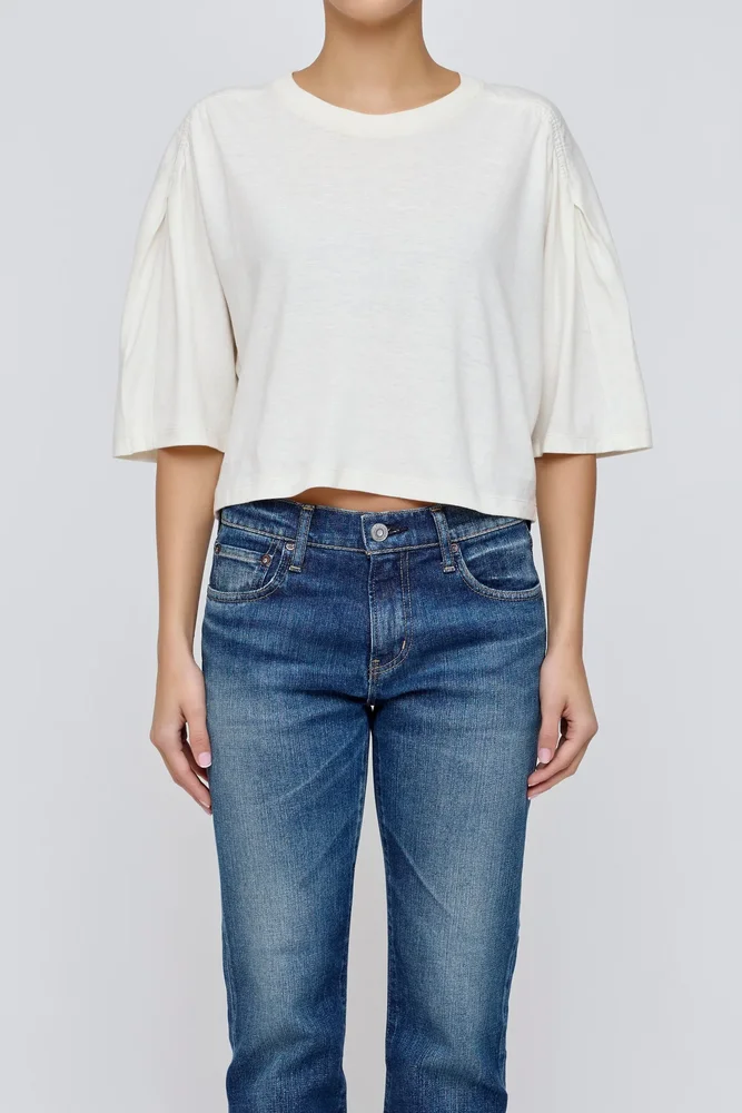 MV GATHER SLEEVE TEE