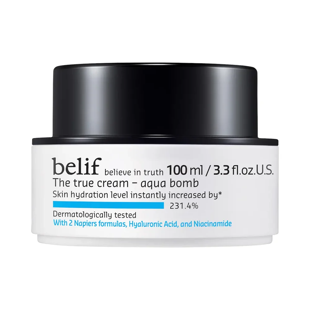 The True Cream Aqua Bomb with Hyaluronic Acid and Niacinamide