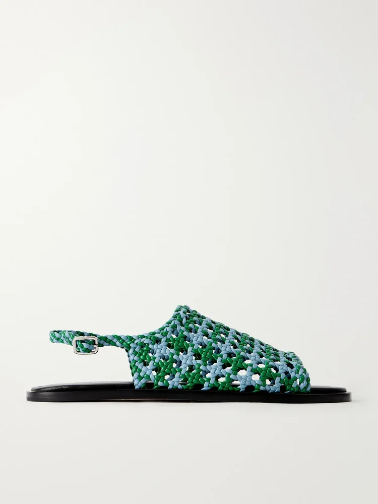 Woven Leather Sandals