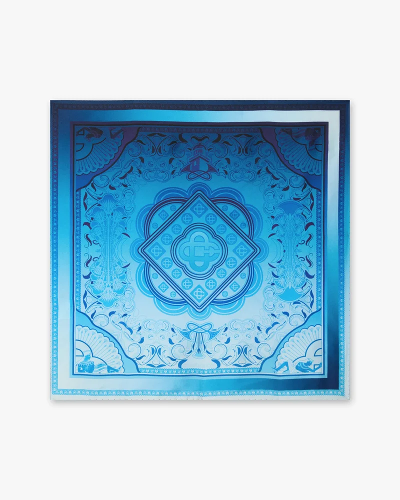 80s Sailboats Medium Silk Scarf