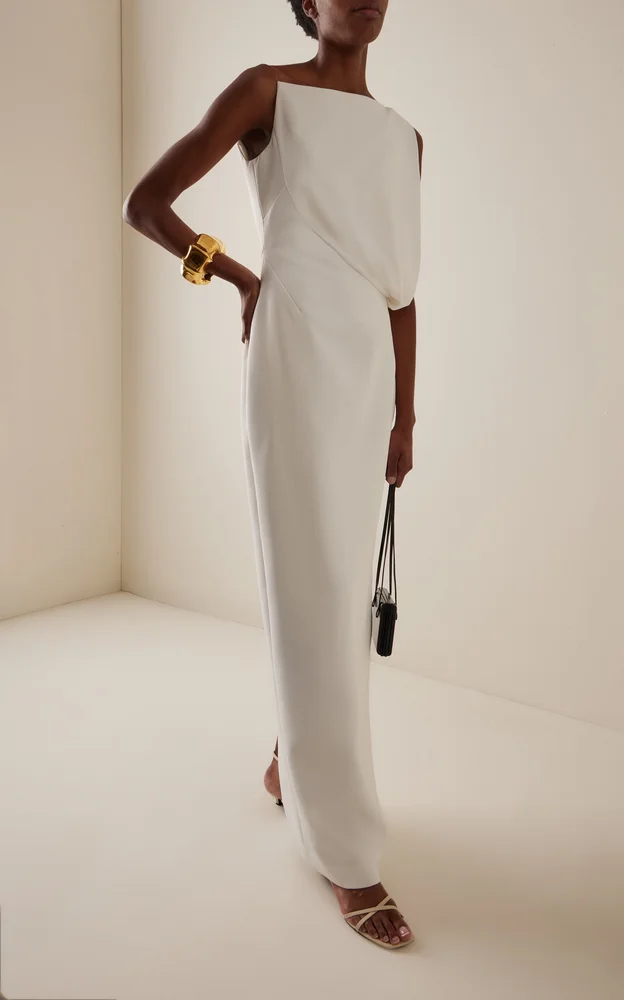 Claudia Structured Column Gown