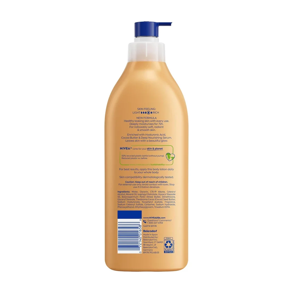 Cocoa Butter Body Lotion for Dry Skin
