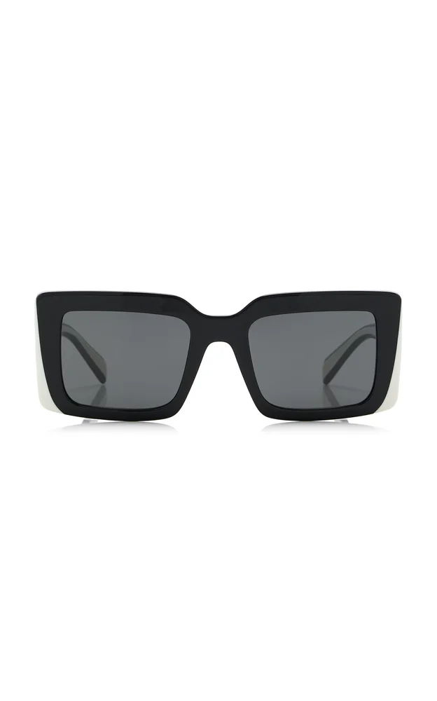 Square-Frame Acetate Sunglasses