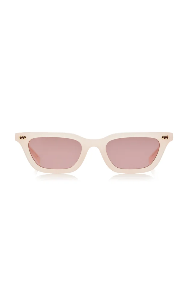 Square-Frame Acetate Sunglasses