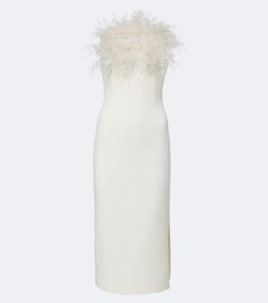 Bridal Aerine Crepe Cocktail Dress