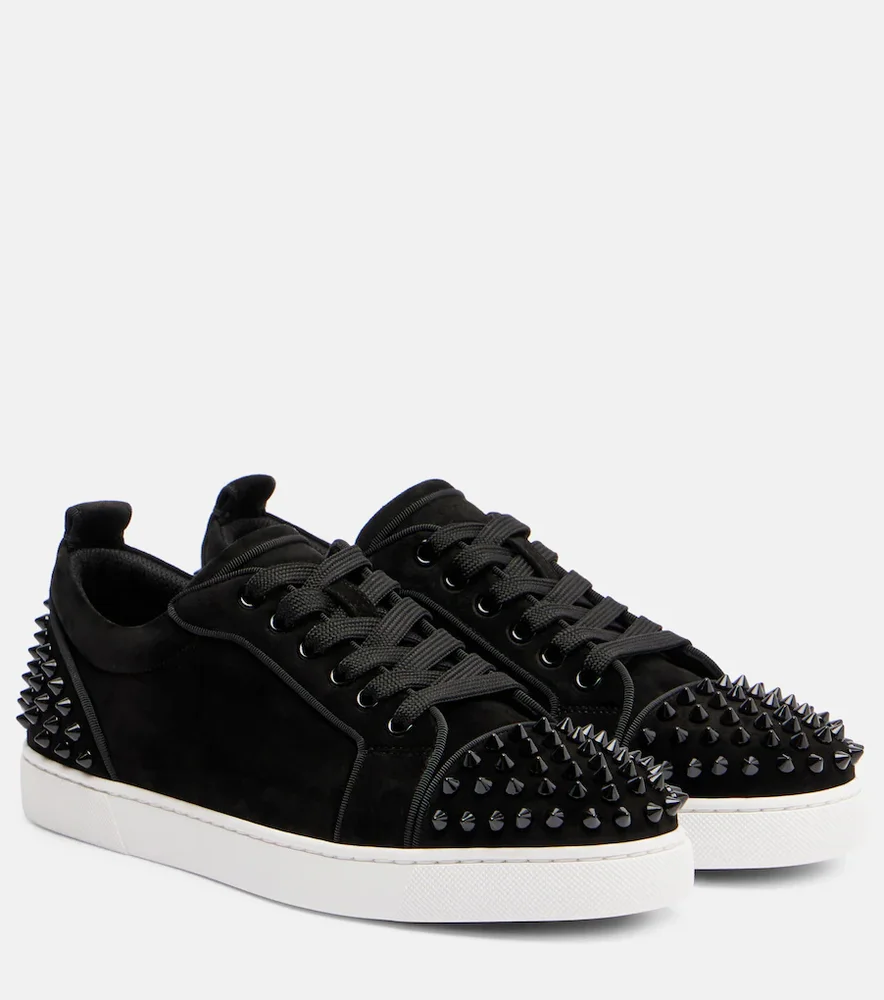 Louise Junior Spikes Suede Sneakers
