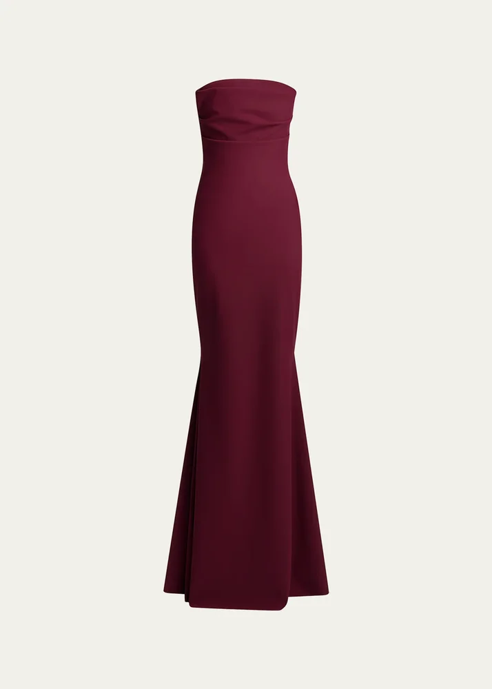 Vepse Strapless Mermaid Gown