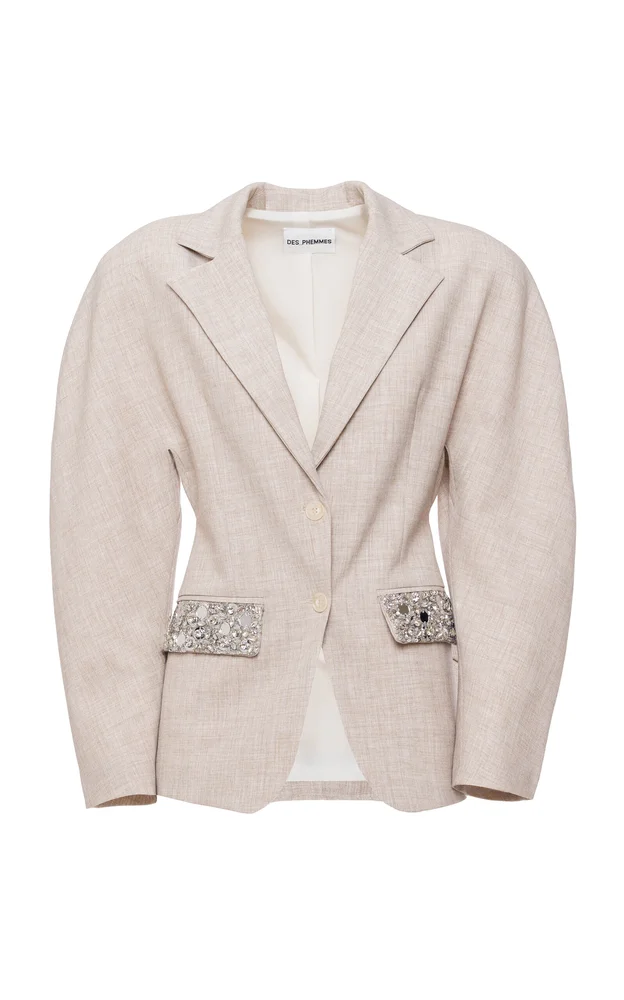 Embellished Blazer