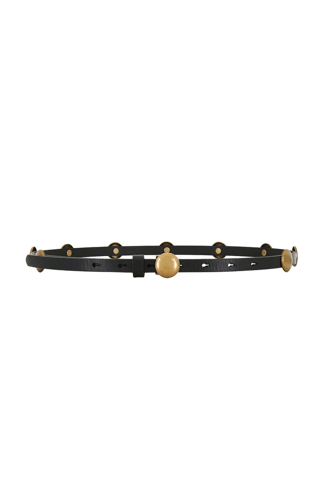 Skinny Studded Belt