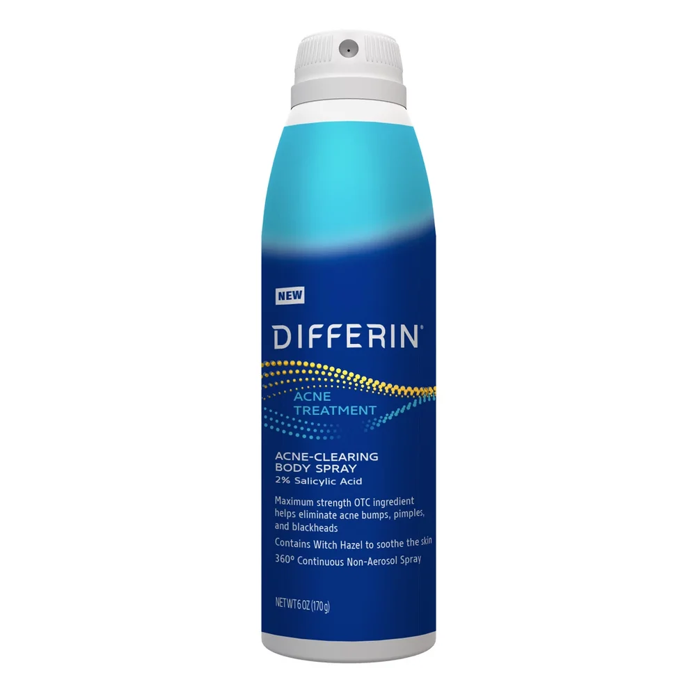 Acne-Clearing Body Spray, 2% Salicylic Acid
