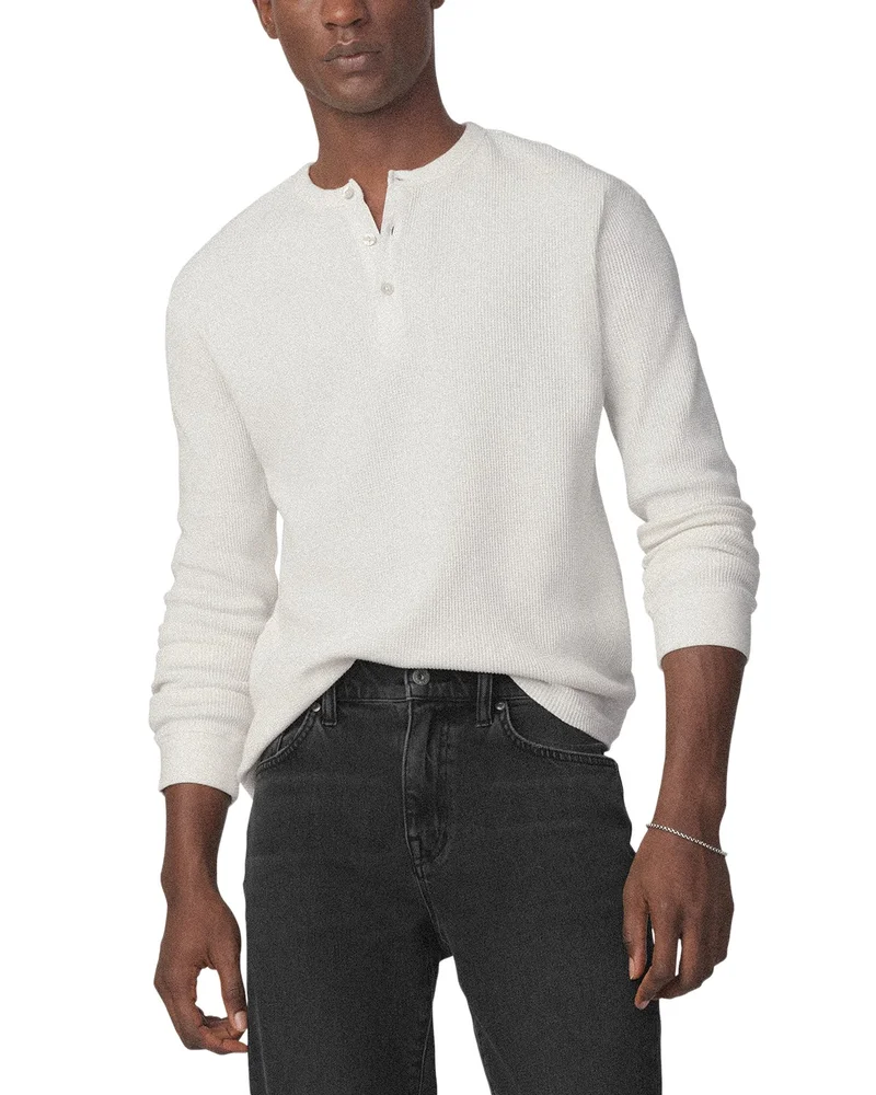 Henley Waffle Shirt