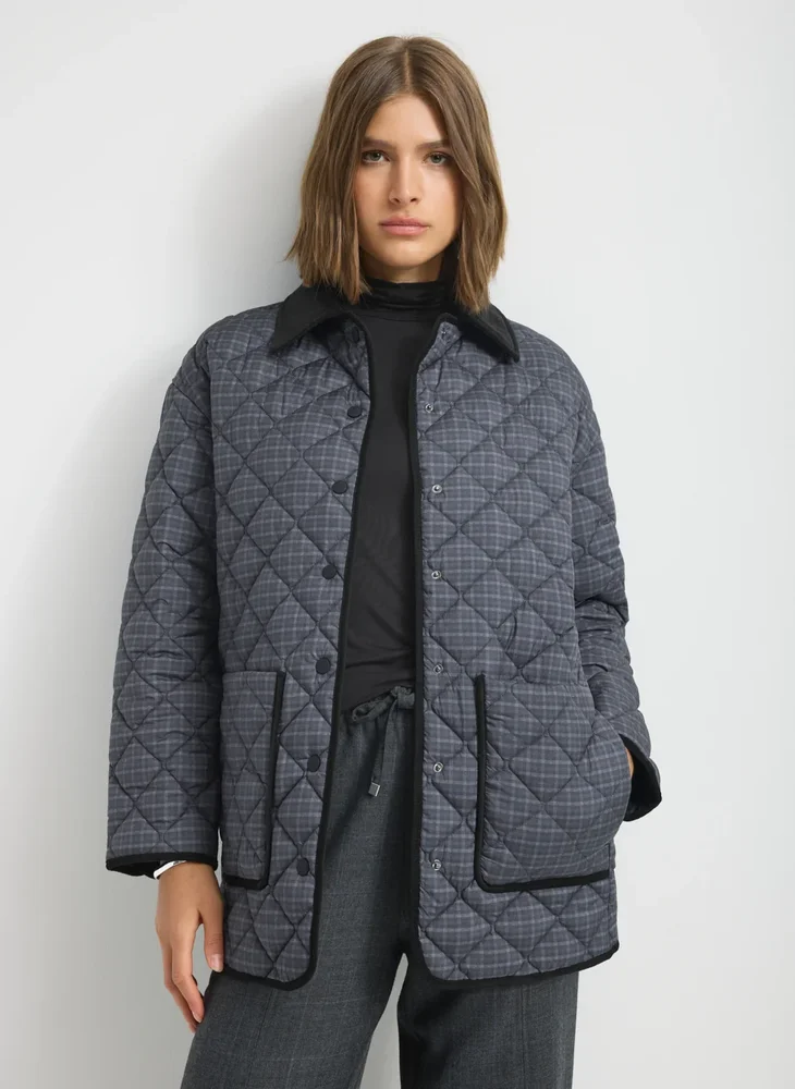 Oslo Oversized Quilted Barn Jacket