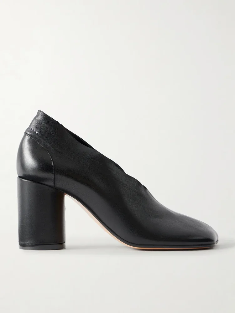 Court 85 leather pumps