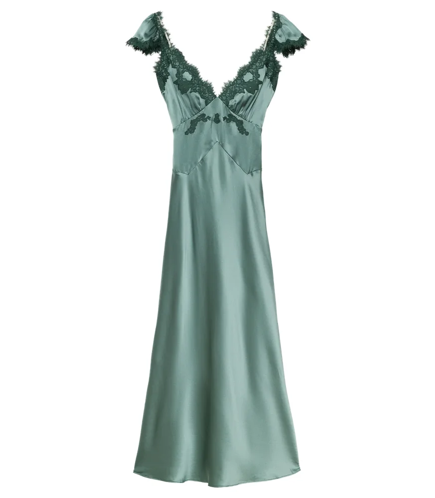 Fiona Dress -- Dulac Green