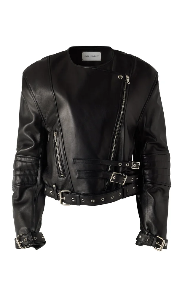 Exclusive Charli Leather Moto Jacket