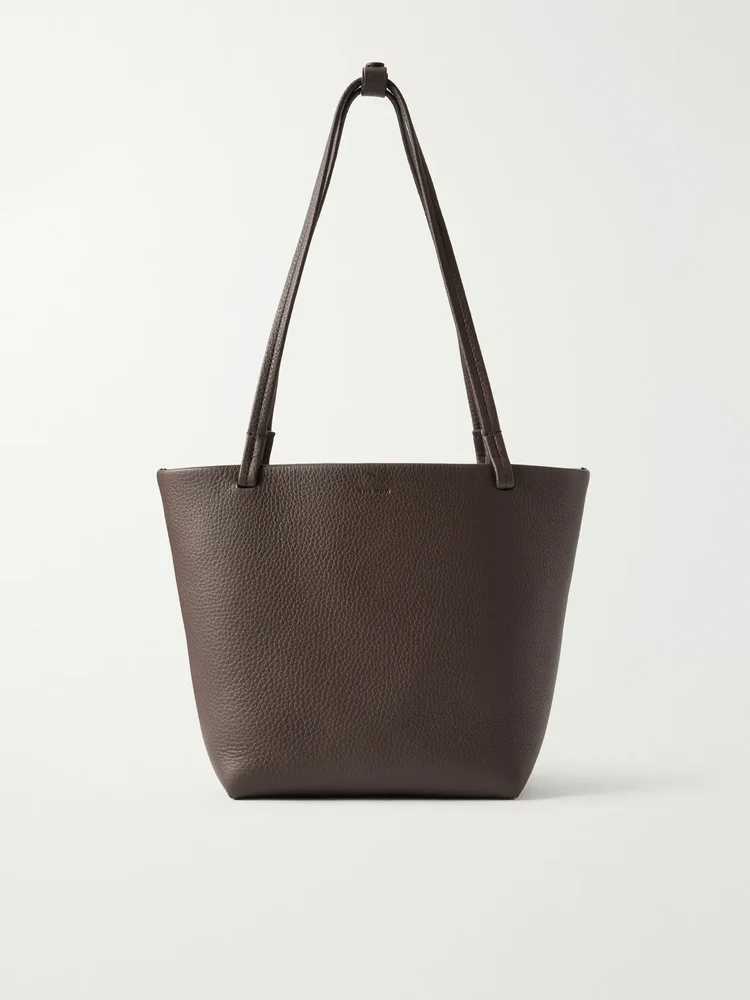 Park medium textured-leather tote