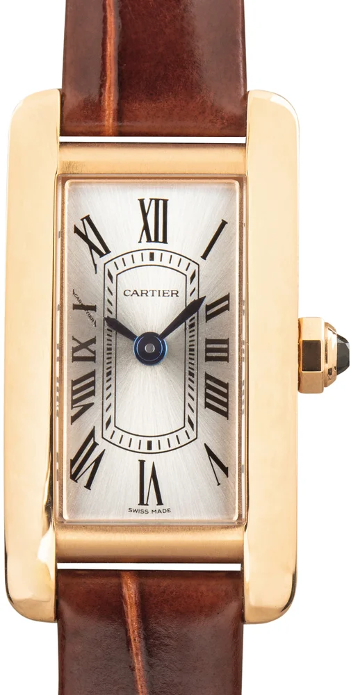 Pre-Owned Tank Americaine WGTA0341 Mini Rose Gold