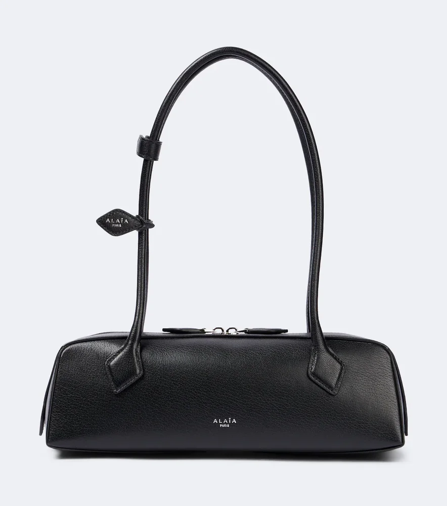 Le Teckel leather shoulder bag