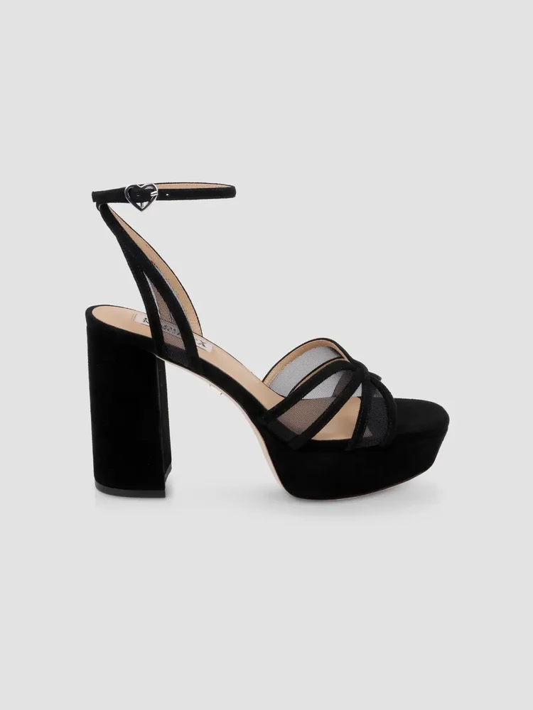 Yohana 100MM Suede Sandals