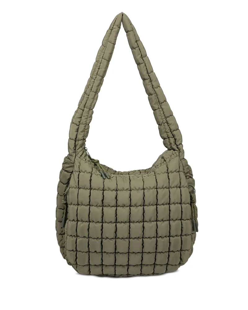 Revive Extra Large Quilted Nylon Hobo
