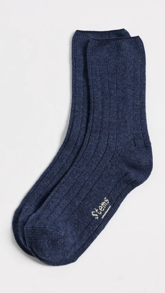 Luxe Wool Crew Socks