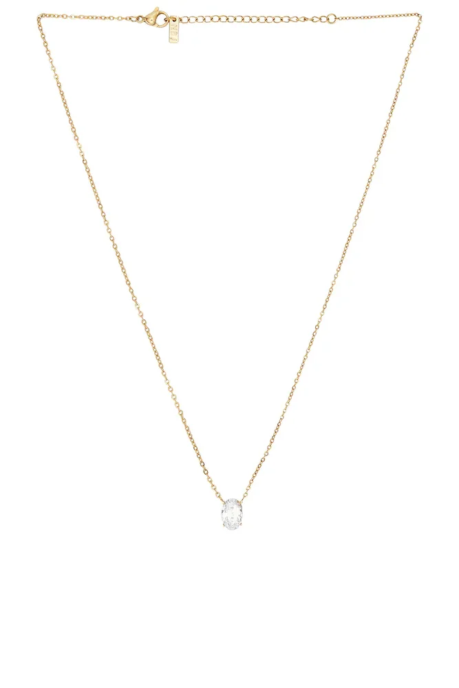 Evan Solitaire Necklace