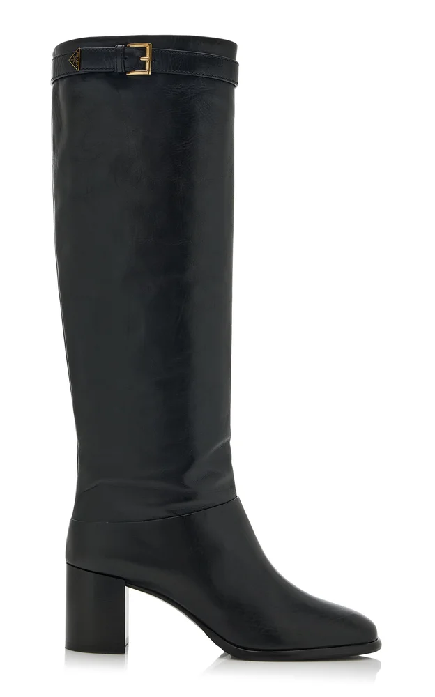 Leather Knee Boots