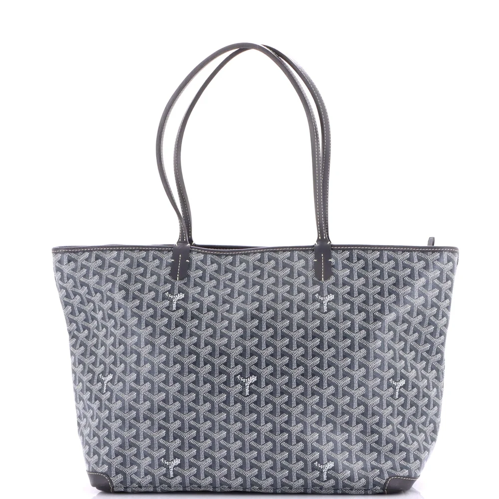 Pre-Owned Artois Tote Coated Canvas MM in Gray