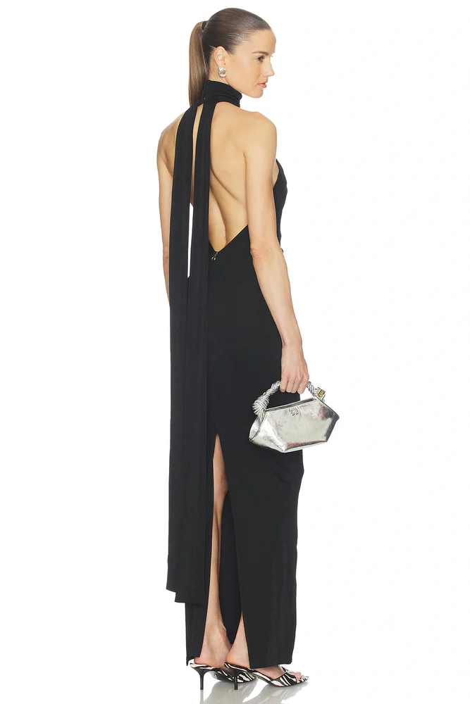 Crush Halter Gown