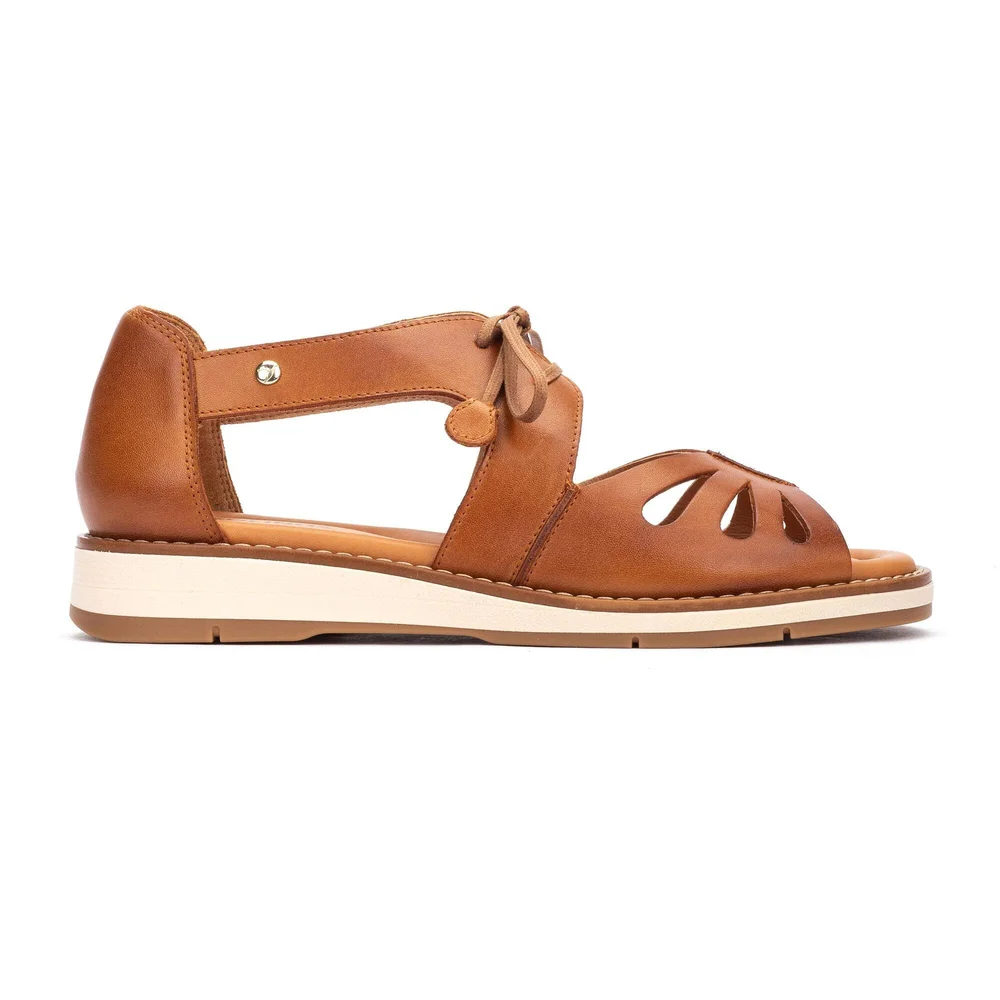 Roquetas Flat Lace-Up Sandals