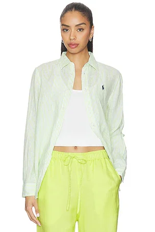 Linen Long Sleeve Sport Shirt