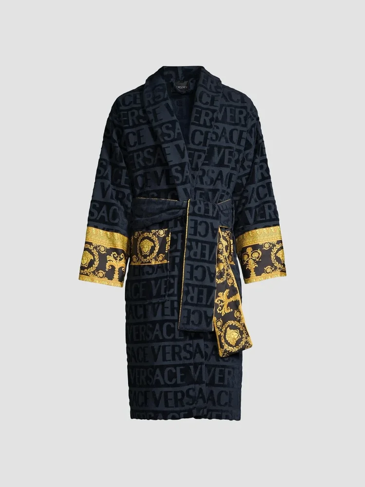 Logo Baroque Bathrobe