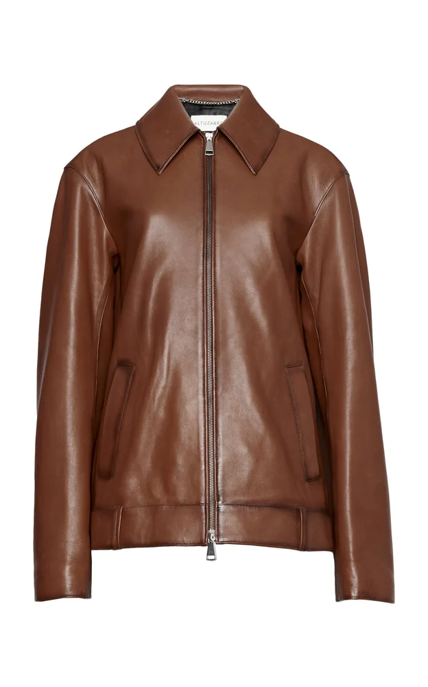 Bobbie Leather Coat