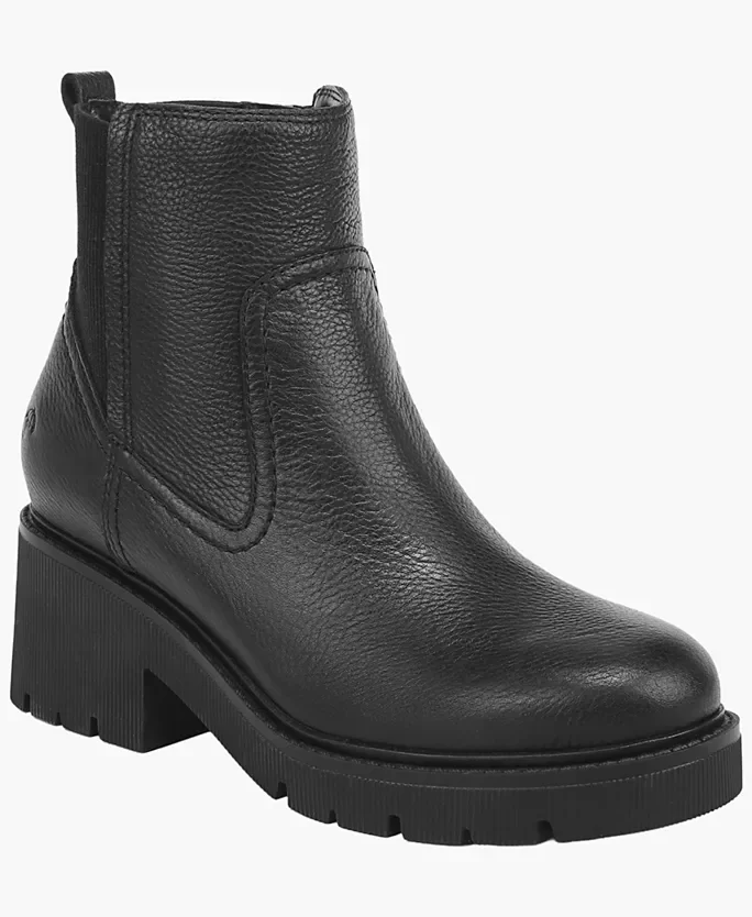 Women's Juni Chelsea Round Toe Booties