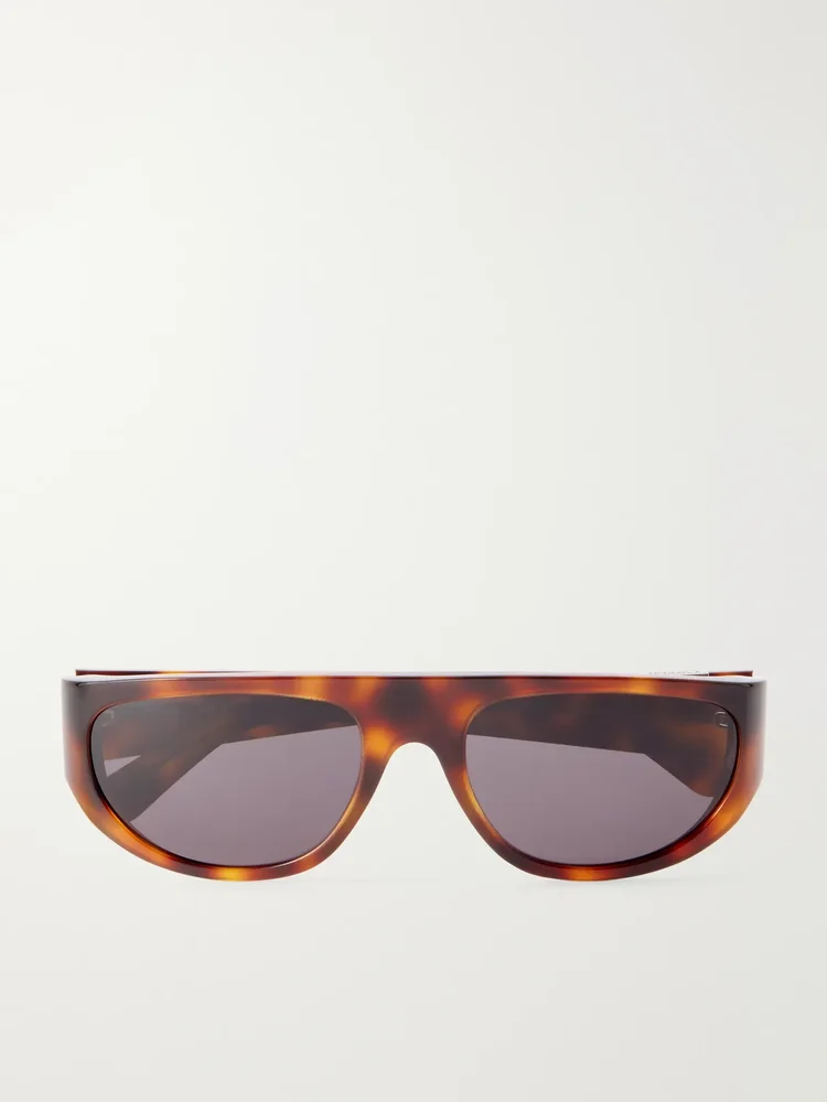 D-Frame Tortoiseshell Acetate Sunglasses