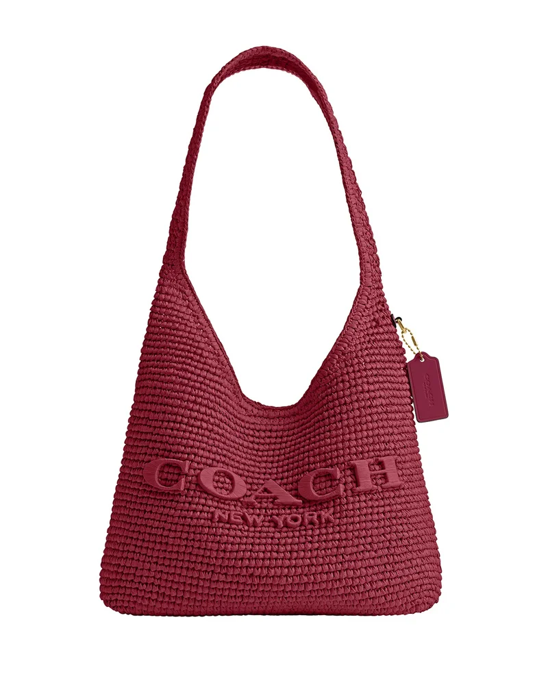 Brooklyn 28 Small Shoulder Raffia Bag